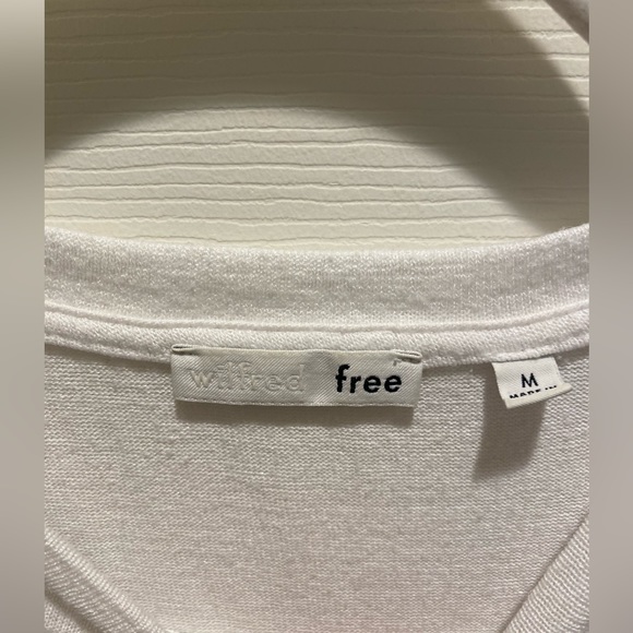 Aritzia Wilfred Free Twisted Crop Top - Picture 4 of 5